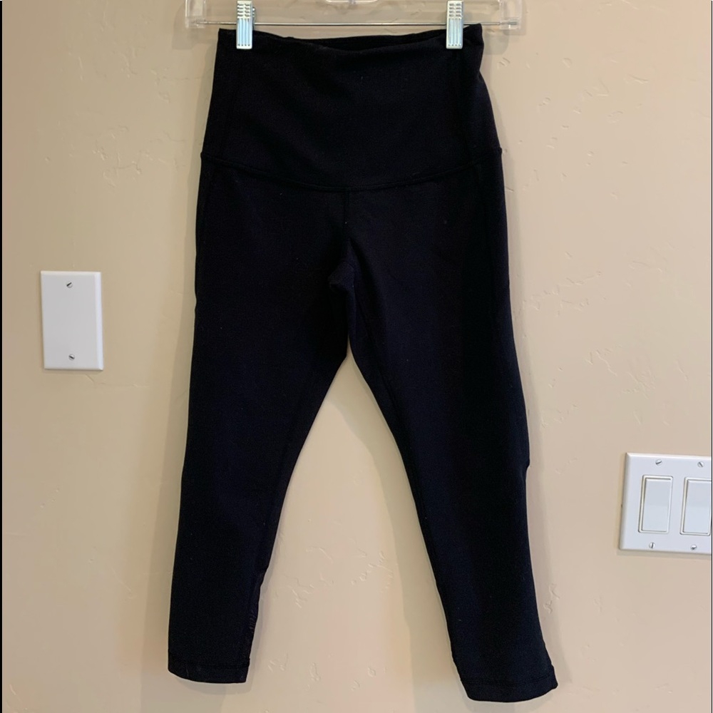 Zella high waisted crop leggings. Never worn